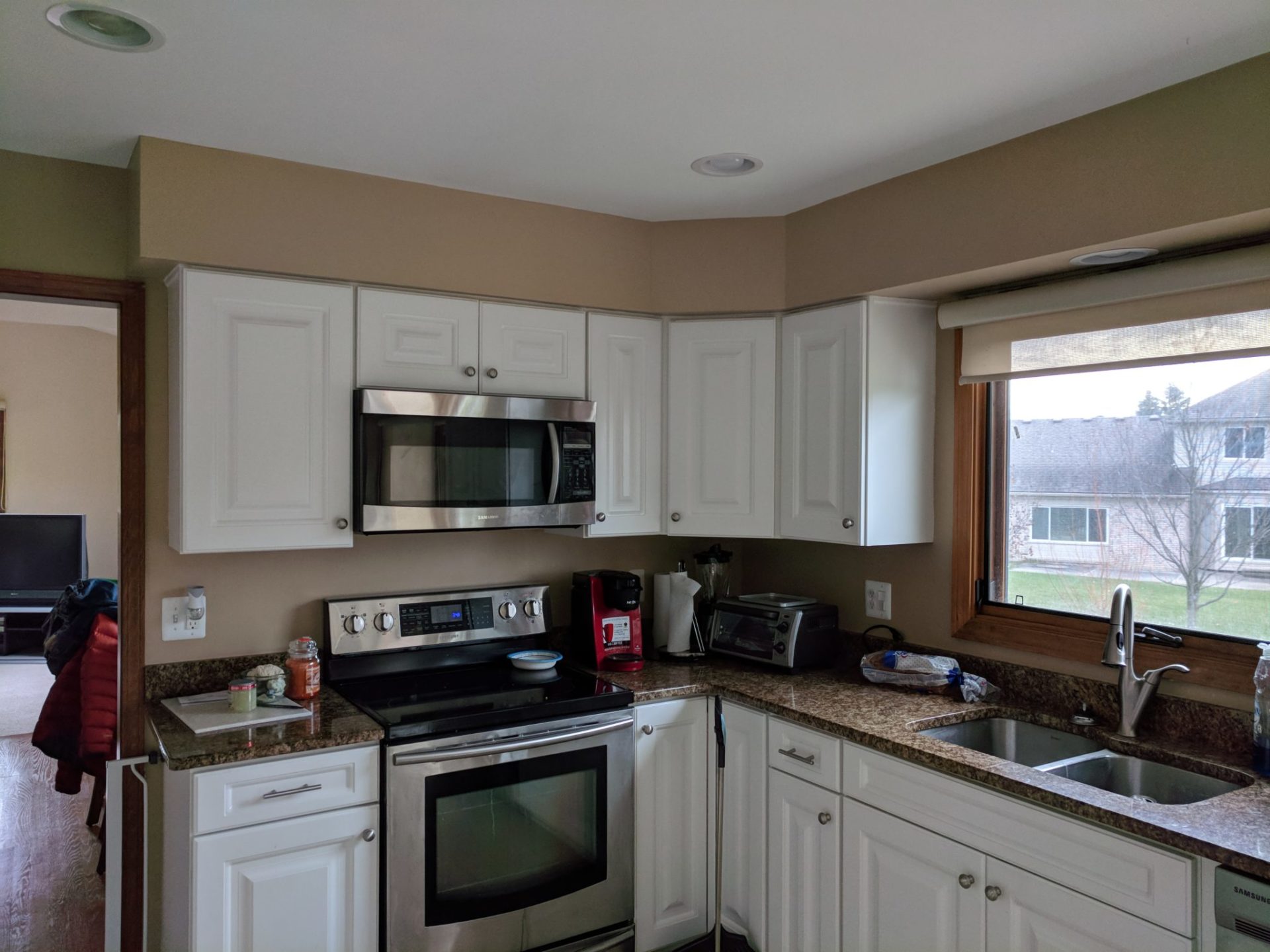 Remodeled kitchen in Southfield, Michigan