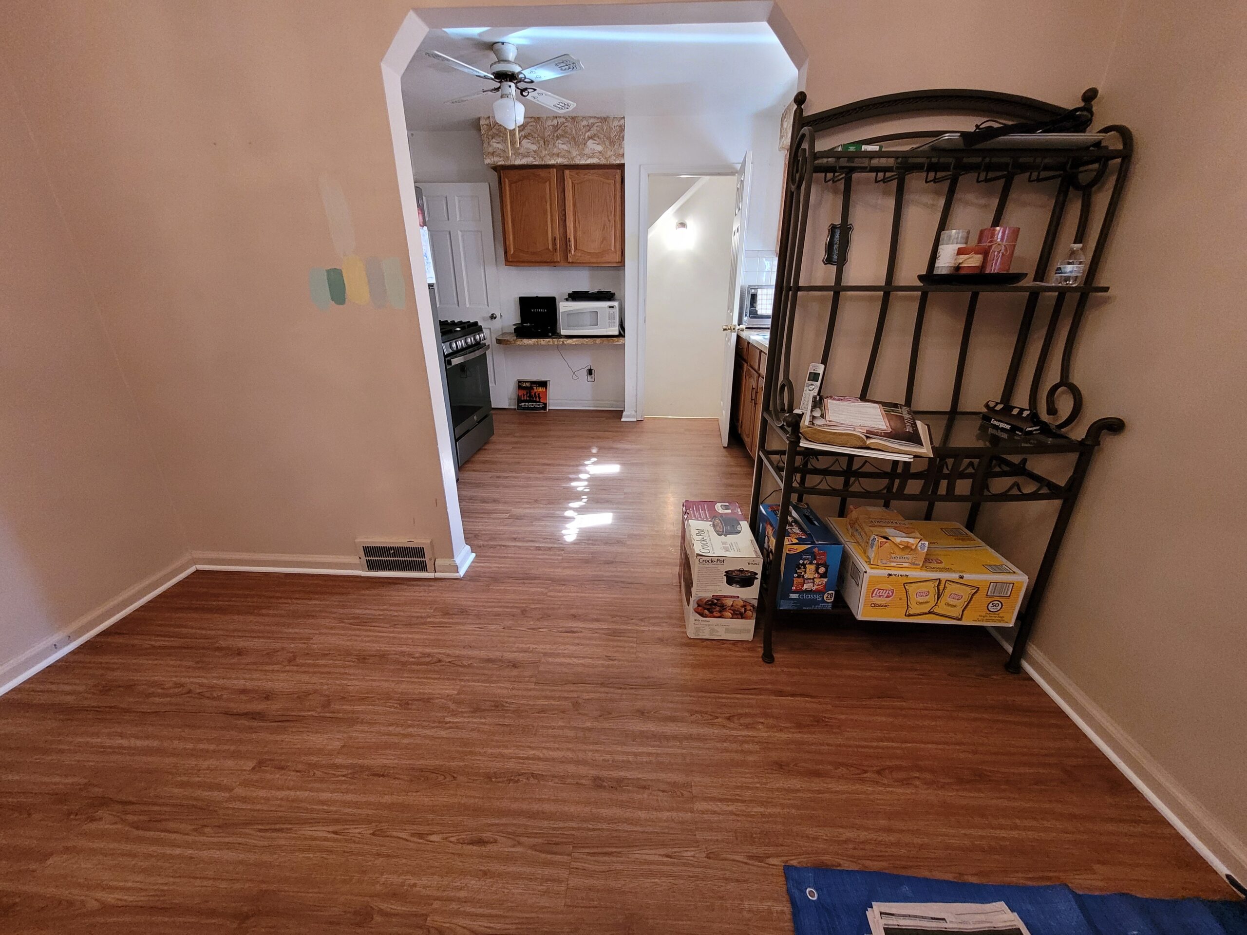 New vinyl-plank flooring in Detroit